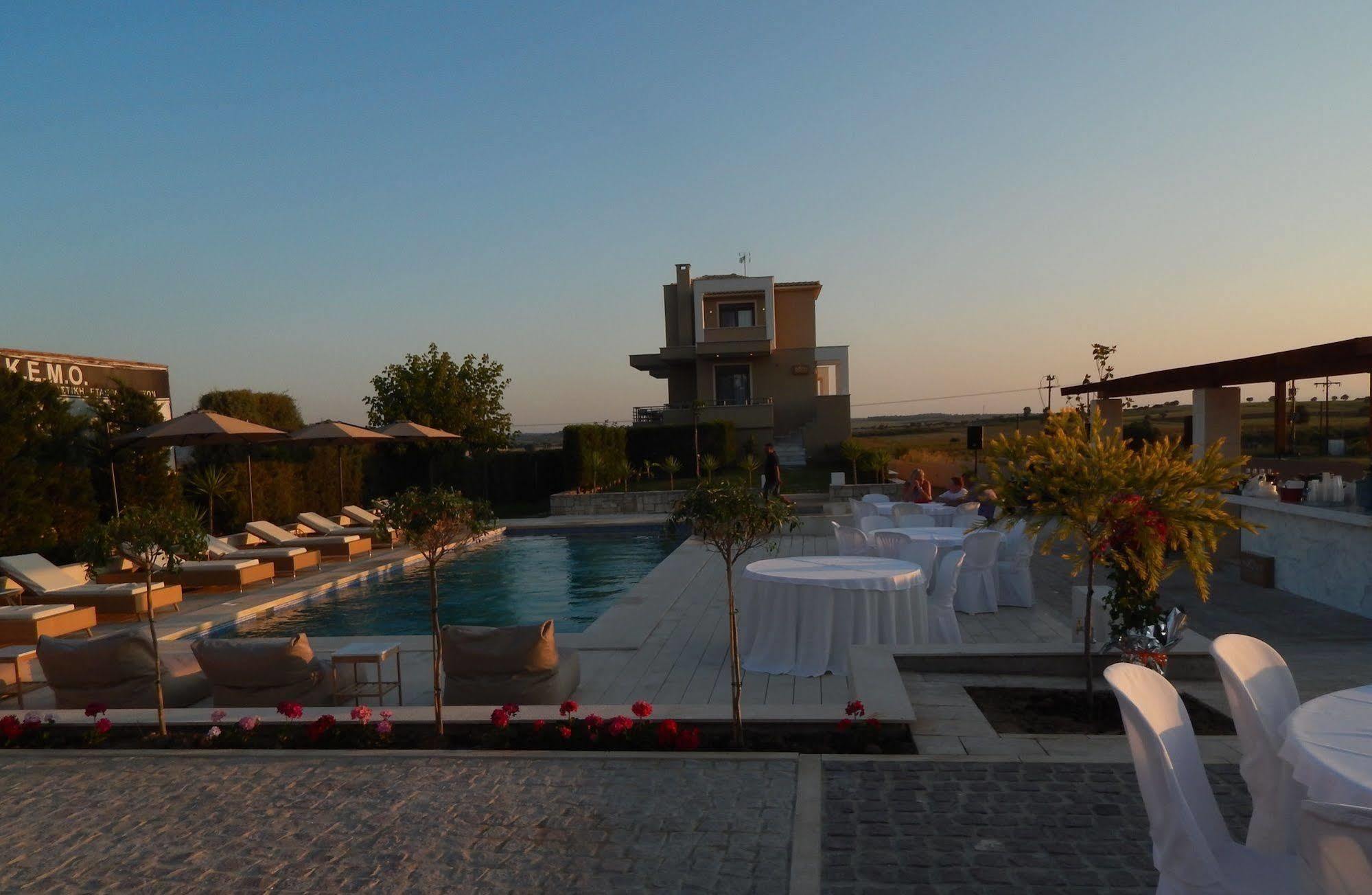 Niovi Boutique Apartments Áfitosz Kültér fotó